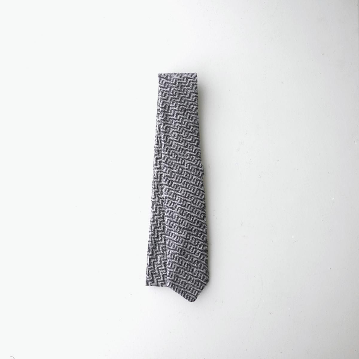 10/8ȯۡ25AWۡsage'NATION / ͡ CLASSIC TIE - B/W HERRINGBONE
