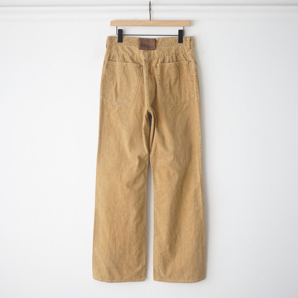 refomed / リフォメッド】 NEXT MAN CORDS PANTS - BEIGE / PARK