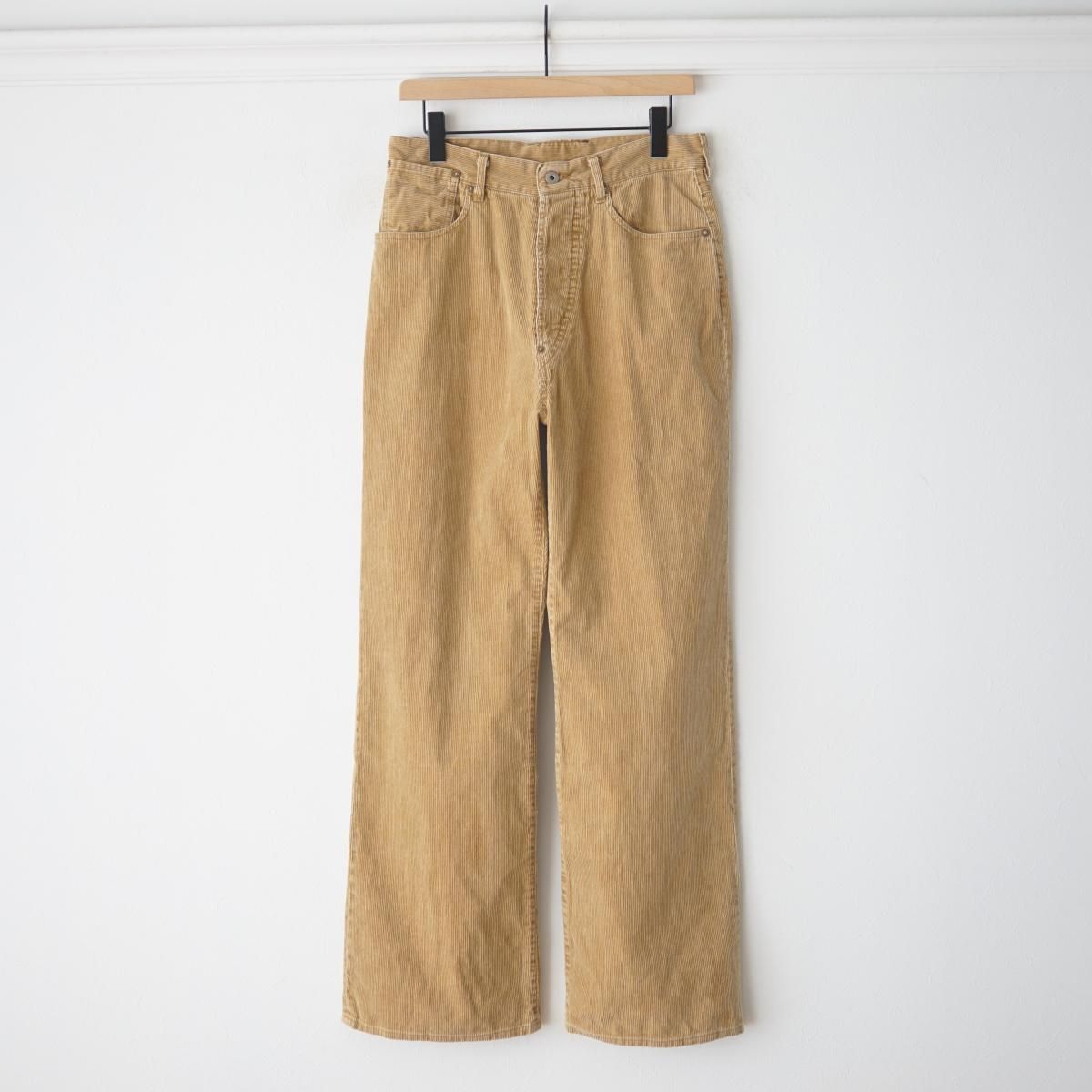 【10/20発売】【25AW】【refomed / リフォメッド】 NEXT MAN CORDS PANTS - BEIGE