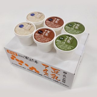 【冷凍便】百膳の夢　豆乳アイス6個ギフト HYN-6