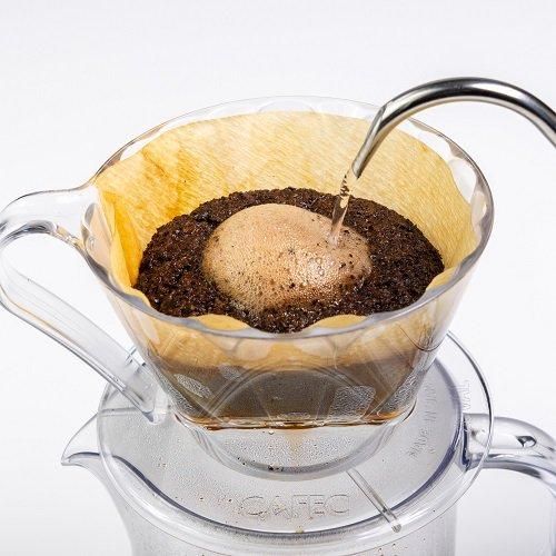 フラワードリッパーオーバル クリア 101 1〜2杯用 - CAFEC フラワードリッパーオーバル クリア 101 1〜2杯用 - CAFEC