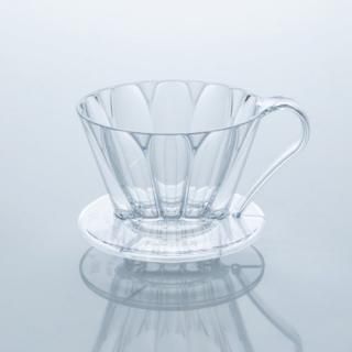 有田焼扇形ドリッパー101〈1~2杯用〉(ホワイト)G-101W - CAFEC 有田焼扇形ドリッパー101〈1~2杯用〉(ホワイト)G-101W - CAFEC