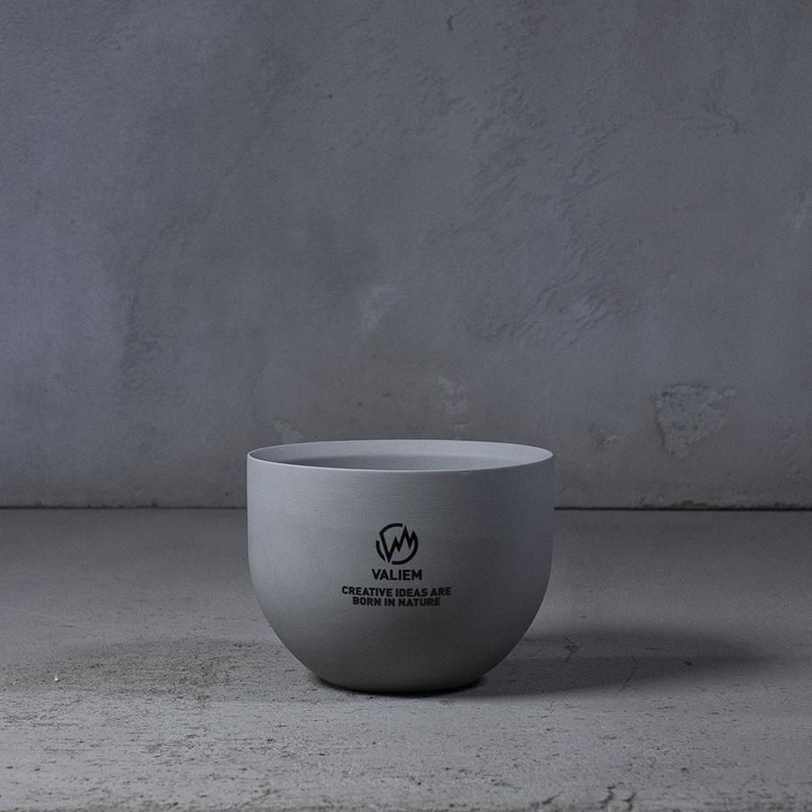 valiem GHOST クラウドグレーサンドベージュBOWL Lサイズ各1鉢