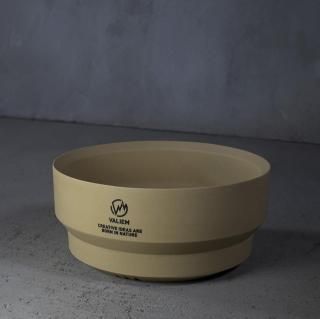 VALIEM GHOST グレー　ベージュ　セット　BOWL Lサイズ　ゴースト valiem GHOST クラウドグレーサンドベージュBOWL Lサイズ各1鉢