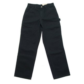 CARHARTT ϡ WASHED DUCK WORK DUNGAREE PANTS/BLACK