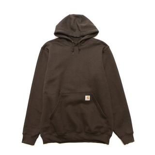 CARHARTT ϡ MIDWEIGHT HOODED PULLOVER SWEAT/DARK BROWN