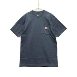 CARHARTT カーハート WORKWEAR POCKET S/S TEE K87/BLUE STONE