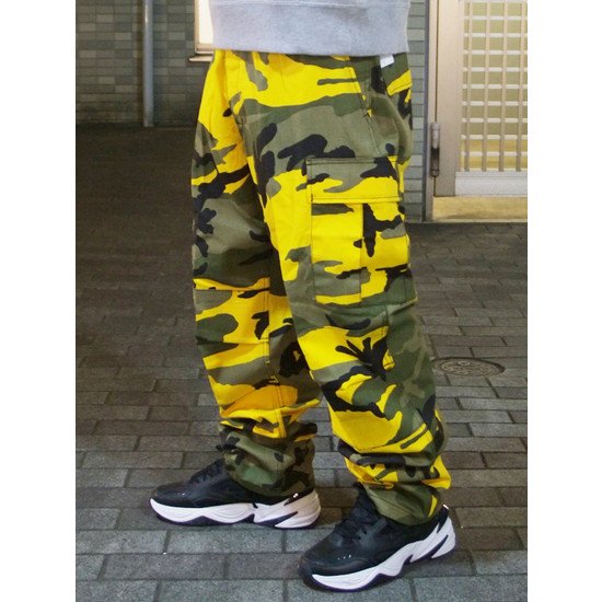 ROTHCO ロスコ TACTICAL BDU PANTS 8875/STINGER YELLOW CAMO - SOULSTYLE