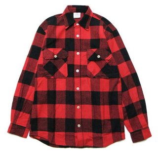 ROTHCO ロスコ EXTRA HEAVYWEIGHT FLANNEL L/S SHIRT 4739/RED/BLACK