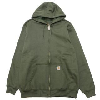 CARHARTT ϡ MIDWEIGHT HOODED ZIPFRONT SWEAT K122/MOSS