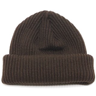 ADVANCE ɥХ ACRYLIC BEANIE/DARK BROWN