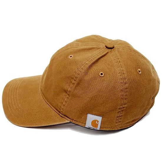 CARHARTT カーハート COTTON CANVAS CAP 103938/CARHARTT BROWN CARHARTT カーハート COTTON CANVAS CAP 103938/CARHARTT BROWN