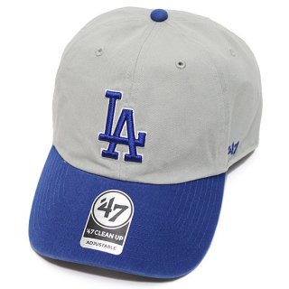 '47 եƥ֥ DODGERS '47 CLEAN UP CAP/GREYxROYAL