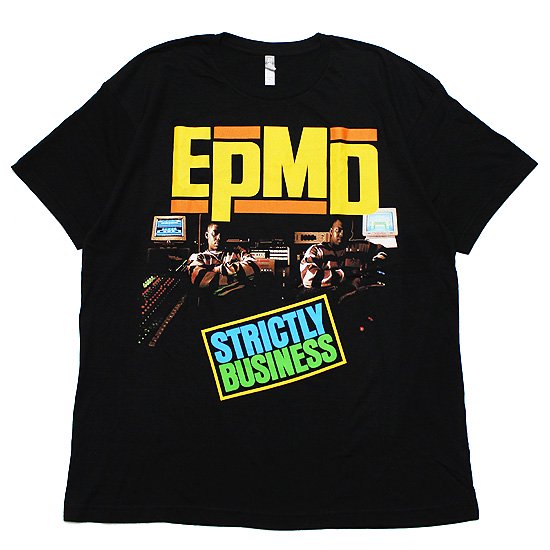 EPMD イーピーエムディー STRICTLY BUSINESS S/S TEE/BLACK - SOULSTYLE