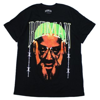 RODMAN BRAND åɥޥ֥ BARBWIRE GREEN S/S TEE/BLACK