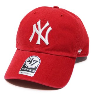 '47 フォーティーセブン NEWYORK YANKEES '47 CLEAN UP CAP/RED