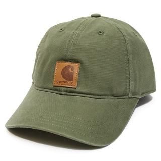 CARHARTT ϡ CANVAS CAP 100289/ARMY GREEN