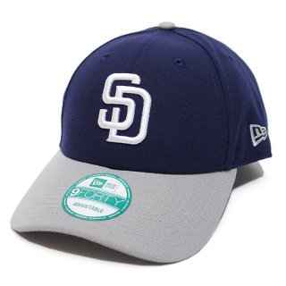 NEWERA ˥塼 SANDIEGO PADRES 9FORTY CAP/NAVYxGREY