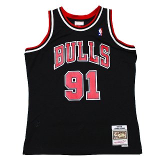 MITCHELL&NESS ߥåͥ CHICAGO BULLS DENNIS RODMAN SWINGMAN JERSEY/BLACK