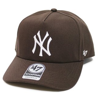 '47 フォーティーセブン NEWYORK YANKEES NANTASKET '47 CAPTAIN DTR CAP/BROWN