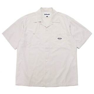 SCHOTT å TC WORK S/S SHIRT 3125068/IVORY