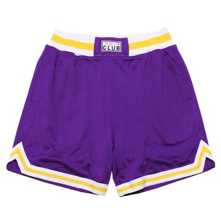 PRO CLUB ץ CLASSIC BASKETBALL SHORTS/PURPLExWHITE