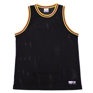 PRO CLUB プロクラブ CLASSIC BASKETBALL JERSEY/BLACKxGOLD
