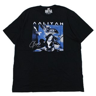 AALIYAH ꡼ BIRD&SNAKES S/S TEE/BLACK