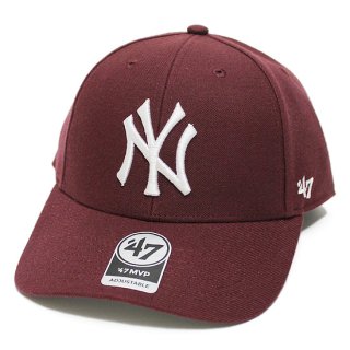 '47 フォーティーセブン NEWYORK YANKEES '47 MVP CAP/DARK MAROON