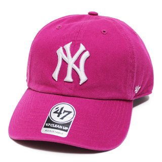 '47 フォーティーセブン NEWYORK YANKEES '47 CLEAN UP CAP/ORCHID