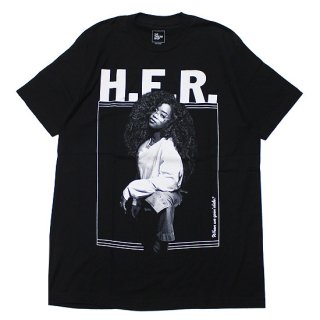 H.E.R. ϡ PHOTO S/S TEE/BLACK