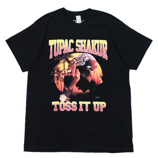 TUPAC 2ѥå TOSS IT UP S/S TEE/BLACK