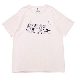 FOR THE HOMIES フォーザホーミーズ BATTLE OF THE SEXES CHAMPION S/S TEE/PINK