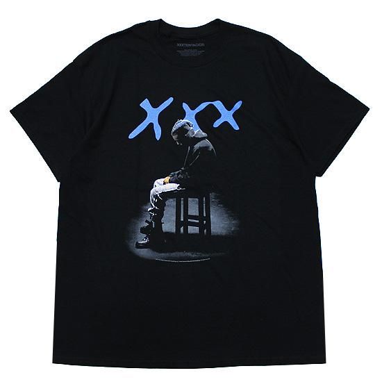 XXXTENTACION XXXテンタシオン CHAIR SOLITARY S/S TEE/BLACK XXXTENTACION XXXテンタシオン CHAIR SOLITARY S/S TEE/BLACK