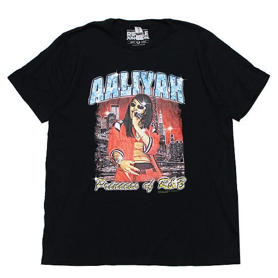 Aaliyah One In A Million Portrait Tee アリーヤ オフィシャル Aaliyah One In A Million Portrait Tee アリーヤ オフィシャル