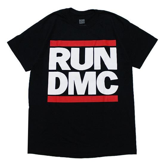 RUN D.M.C. ランディーエムシー CLASSIC LOGO S/S TEE/BLACK - SOULSTYLE