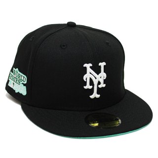 NEWERA ˥塼 NEWYORK CITY NEWYORK METS 59FIFTY CAP/BLACKxWHITE