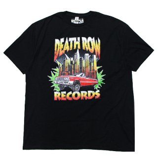 DEATHROW RECORDS デスロウレコード LOW RIDER LA WEED S/S TEE/BLACK