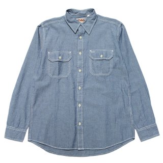 CAMCO カムコ CHAMBRAY L/S SHIRT/BLUE