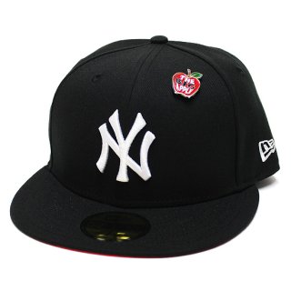NEWERA ˥塼 MLB PINS NEWYORK YANKEES 59FIFTY CAP/BLACK