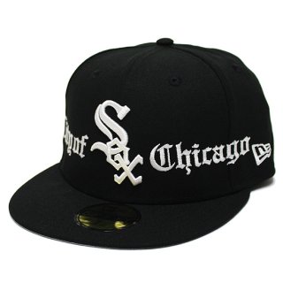 NEWERA ˥塼 MLB CITY PRIDE CHICAGO WHITESOX 59FIFTY CAP/BLACK