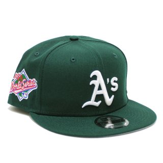 NEWERA ˥塼 MLB PATCH UP OAKLAND ATHLETICS 9FIFTY CAP/DARK GREEN