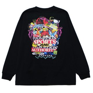 THUMPERS ѡ AUTHORITY L/S TEE/BLACK