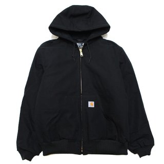 CARHARTT カーハート QUILTED FLANNEL-LINED DUCK ACTIVE JACKET J140/BLACK
