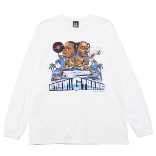 RAP ATTACK åץå NUTHIN' BUT A G THANG L/S TEE RAWT22-ST004/WHITE