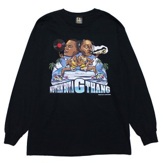 RAP ATTACK åץå NUTHIN' BUT A G THANG L/S TEE RAWT22-ST004/BLACK