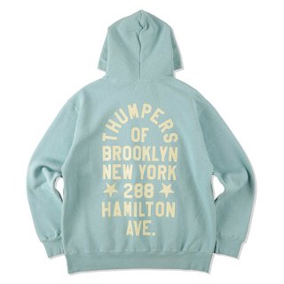 THUMPERS ѡ ADDRESS HOODIE/BABY BLUE