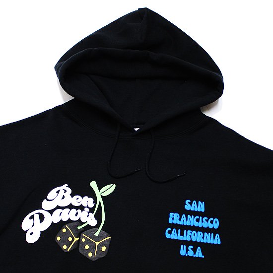 BEN DAVIS ベンデイビス BANNERS HOODIE C-23380037/BLACK - SOULSTYLE