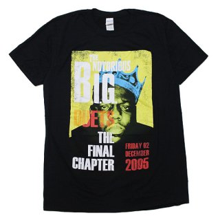 THE NOTORIOUS B.I.G. ノトーリアスBIG FINAL CHAPTER S/S TEE/BLACK