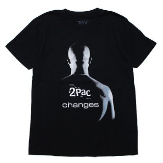 TUPAC 2ѥå 2PAC CHANGES S/S TEE/BLACK